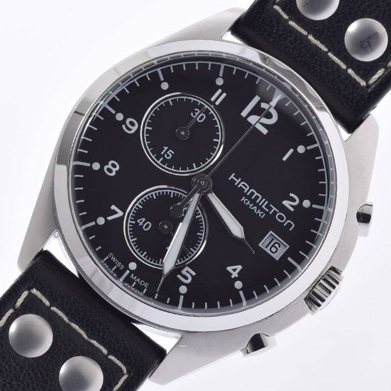 ハミルトンカーキ パイロット クロノグラフ メンズ 腕時計 H765120