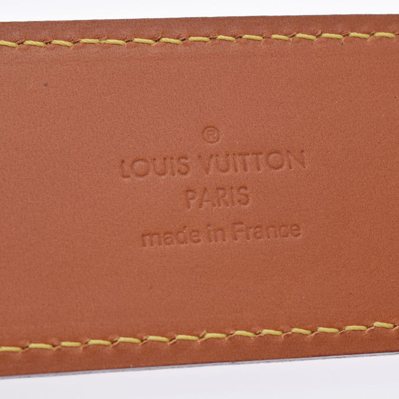 LOUIS VUITTON Louis Vuitton Porto Crown Gold metal M85378 Unisex Leather GP Keychain AB Rank Used Ginzo