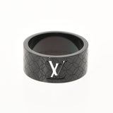 LOUIS VUITTON Louis Vuittonberg Champs -Elyse Black Size XS M66110 No. 15 Unisex Metal Ring / Ring AB Rank Used Ginzo