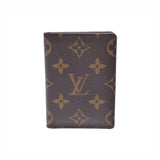 路易威顿路易·维顿（Louis Vuitton）路易威登（Louis Vuitton）会标PORTCARM PASS垂直棕色M66541男女通用会标帆布cass cas cas ab cas ab rank二手ginzo