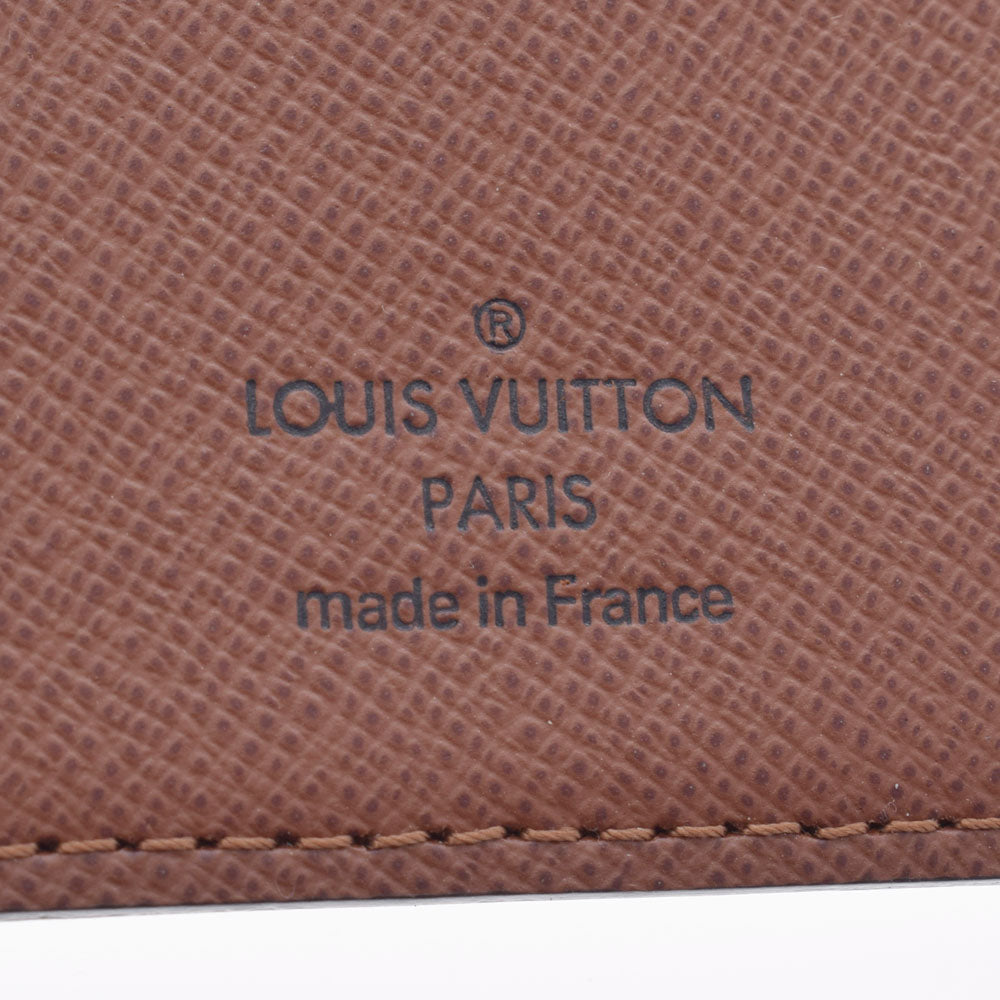 Louis Vuitton Portact Cartical Pass Vertical 14145 Brown Unisex