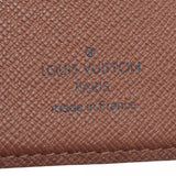 路易威顿路易斯·维顿（Louis Vuitton）会标Japon Sangapur Pass Case Brown M60530女士会标Canvas Canvas Cass Case Ab case Ab rank used hud ginzo