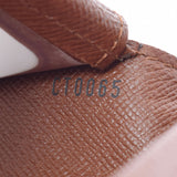 LOUIS VUITTON Louis Vuitton Monogram Japon Sangapur Pass Case Brown M60530 Ladies Monogram Canvas Card Case AB Rank Used Ginzo