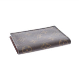 LOUIS VUITTON Louis Vuitton Monogram Japon Sangapur Pass Case Brown M60530 Ladies Monogram Canvas Card Case AB Rank Used Ginzo