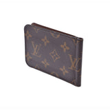 LOUIS VUITTON Louis Vuitton Monogram Portofoy Yubans Brown Gold Bracket M66543 Ladies Monogram Canvas Pass Case AB Rank Used Ginzo