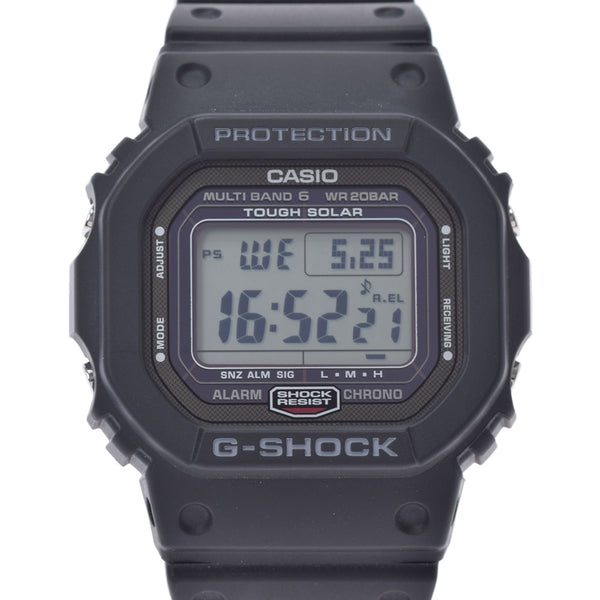 Casio Casio G-Shock艰难的太阳能GW-5000男士橡胶手表二手Ginzo