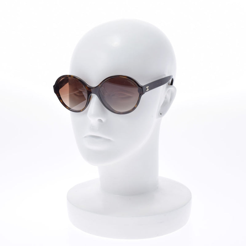 CHANEL Chanel Tea 5387-A Unisex Sunglasses AB Rank used Ginzo