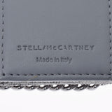 Stella McCartney Stella Stella McCartney Farabella双层灰色银金属聚酯三重折折新二手Ginzo