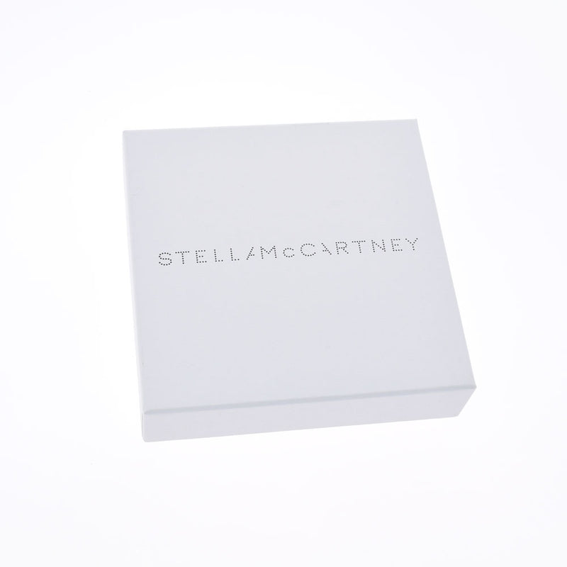 Stella McCartney Stella Stella McCartney Farabella双层灰色银金属聚酯三重折折新二手Ginzo