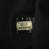 香奈儿香奈儿Matrasse Ultra Stitch链黑色银支小腿肩袋A级使用Ginzo