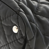 香奈儿香奈儿Matrasse Ultra Stitch链黑色银支小腿肩袋A级使用Ginzo