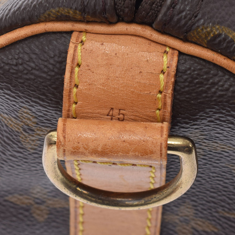 LOUIS VUITTON ルイヴィトン モノグラム キーポル バンドリエール45 ブラウン M41418 ユニセックス モノグラムキャンバス ボストンバッグ Bランク 中古 銀蔵