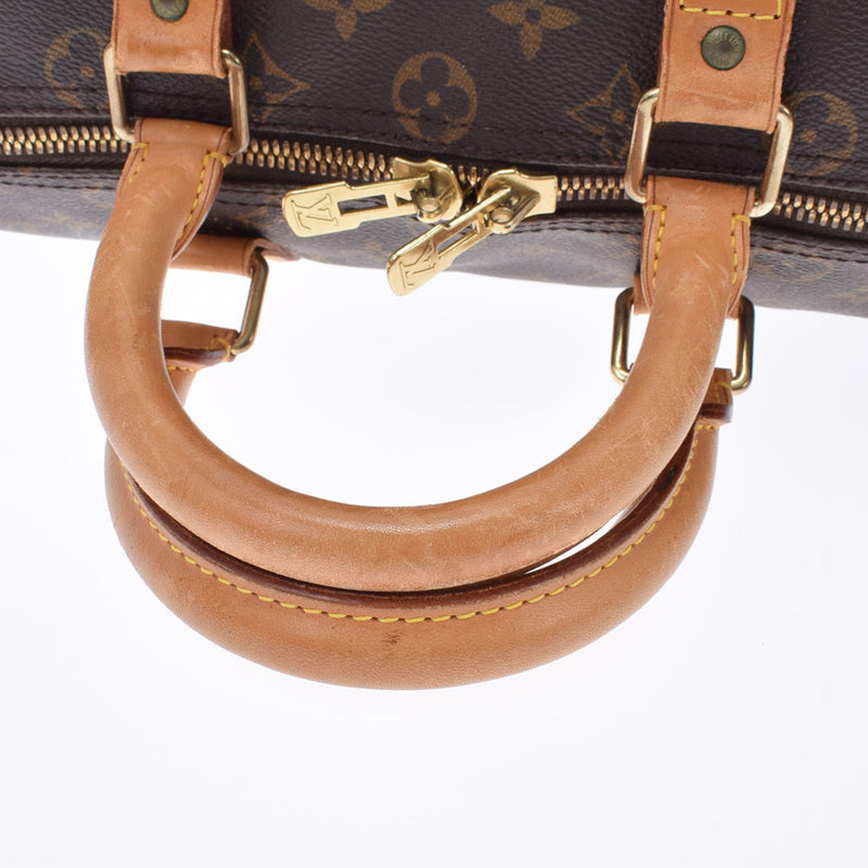 LOUIS VUITTON Louis Vuitton Monogram Kepol Band Riere 45 Brown M41418 Unisex Monograph Boston Bag B Rank used Ginzo