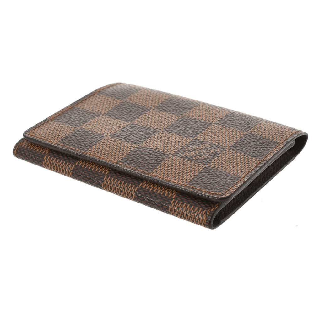 ルイヴィトンアンヴェロップカルトドゥヴィジット カードケース 14137 ブラウン ユニセックス 名刺入れ N62920 LOUIS VUITTON  中古 – 銀蔵オンライン