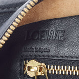 Loewe Loewe Amasona 28 2Way Bag黑色金支架女士小腿手袋B级使用Ginzo