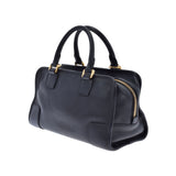 Loewe Loewe Amasona 28 2Way Bag黑色金支架女士小腿手袋B级使用Ginzo