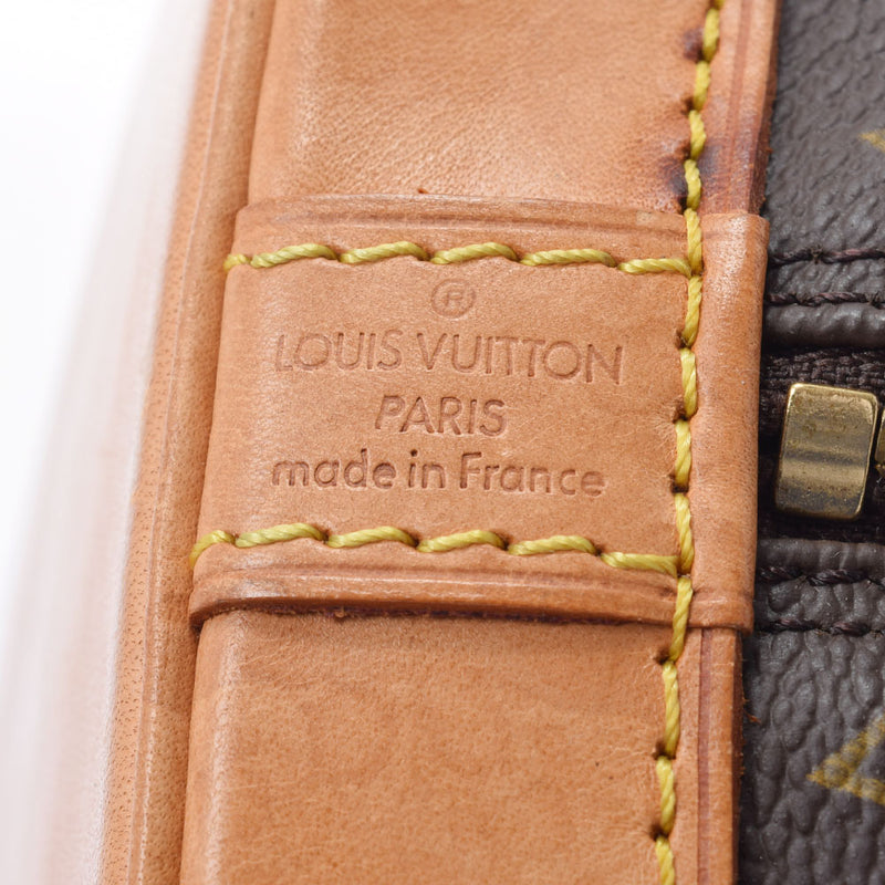 LOUIS VUITTON Louis Vuitton Monogram Alma 2WAY Brown M51130 Ladies Monogram Canvas Handbag B Rank used Ginzo