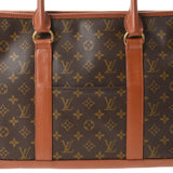 LOUIS VUITTON ルイヴィトン モノグラム ウィークエンド ブラウン M42425 ユニセックス モノグラムキャンバス トートバッグ Bランク 中古 銀蔵