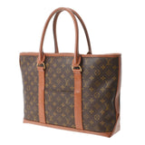 LOUIS VUITTON ルイヴィトン モノグラム ウィークエンド ブラウン M42425 ユニセックス モノグラムキャンバス トートバッグ Bランク 中古 銀蔵