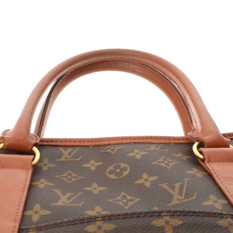 路易威顿路易斯·维顿（Louis Vuitton），路易威登（Louis Vuitton）会标周末棕色M42425男女通用会标帆布手提袋B级二手Ginzo