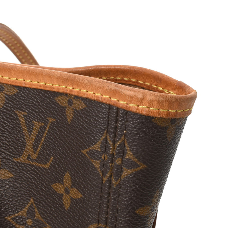 LOUIS VUITTON ルイヴィトン モノグラム ネヴァーフル MM 旧型 ブラウン M40156 ユニセックス モノグラムキャンバス トートバッグ Bランク 中古 銀蔵