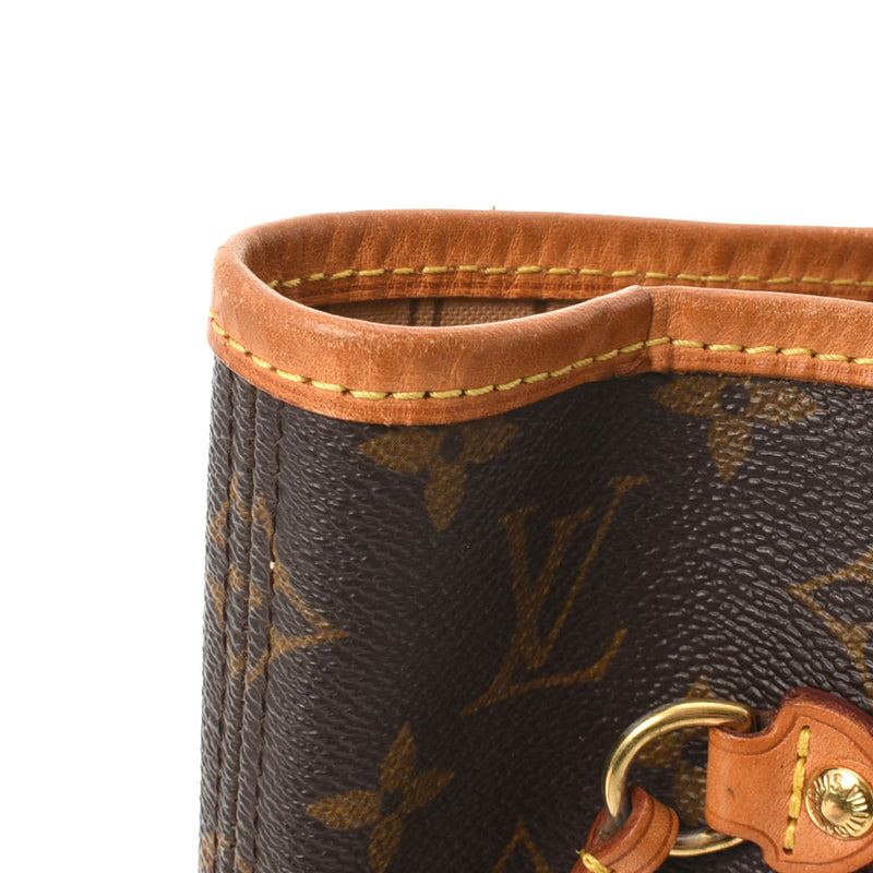 LOUIS VUITTON ルイヴィトン モノグラム ネヴァーフル MM 旧型 ブラウン M40156 ユニセックス モノグラムキャンバス トートバッグ Bランク 中古 銀蔵