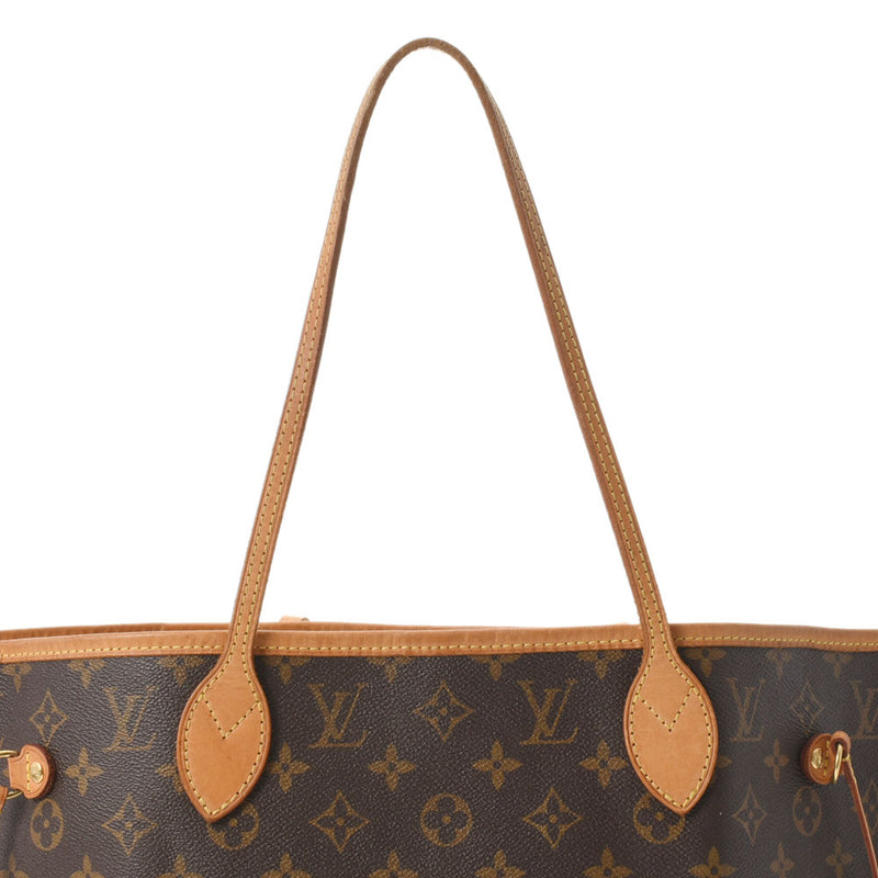 LOUIS VUITTON ルイヴィトン モノグラム ネヴァーフル MM 旧型 ブラウン M40156 ユニセックス モノグラムキャンバス トートバッグ Bランク 中古 銀蔵