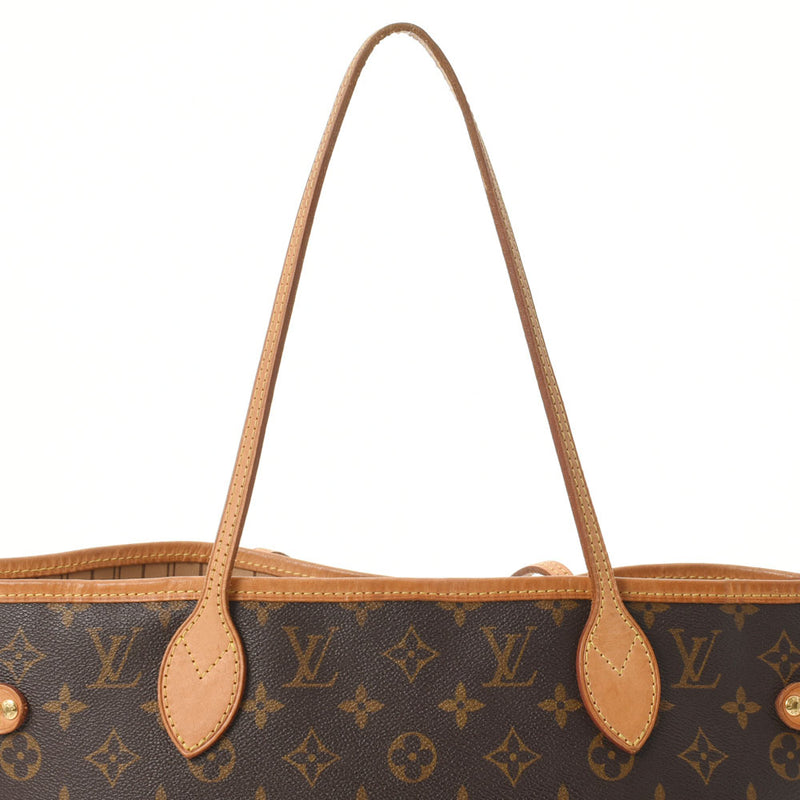 LOUIS VUITTON Louis Vuitton Monogram Never Full MM Old Brown M40156 Unisex Monograph Tote Bag B Rank used Ginzo