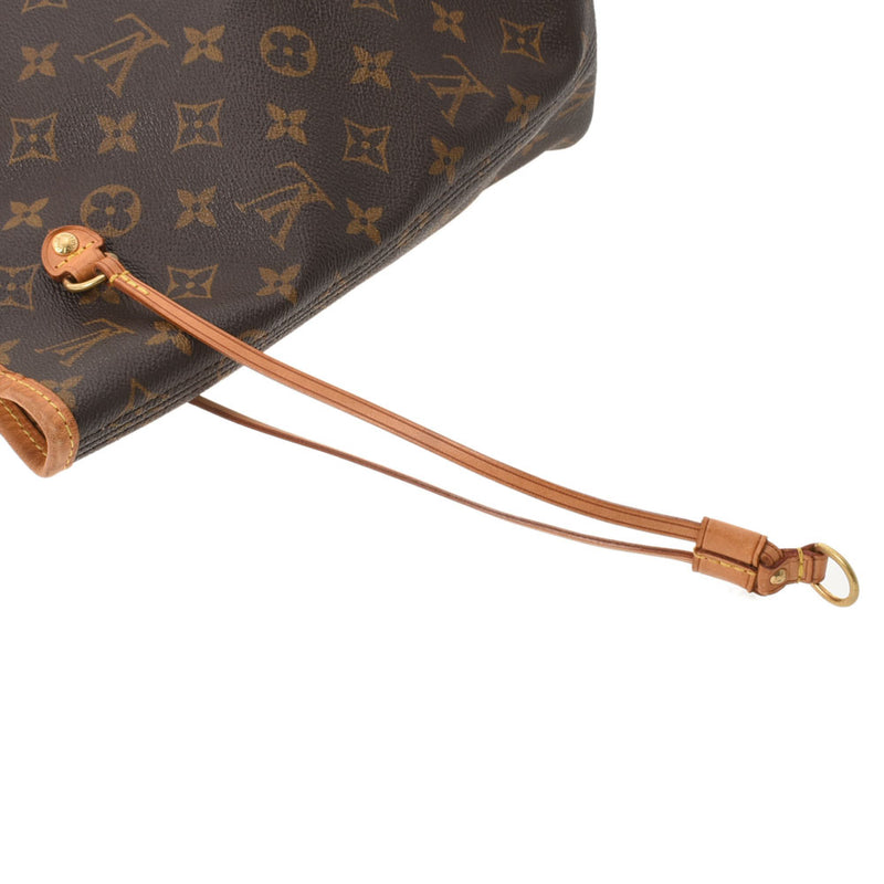 LOUIS VUITTON ルイヴィトン モノグラム ネヴァーフル MM 旧型 ブラウン M40156 ユニセックス モノグラムキャンバス トートバッグ Bランク 中古 銀蔵