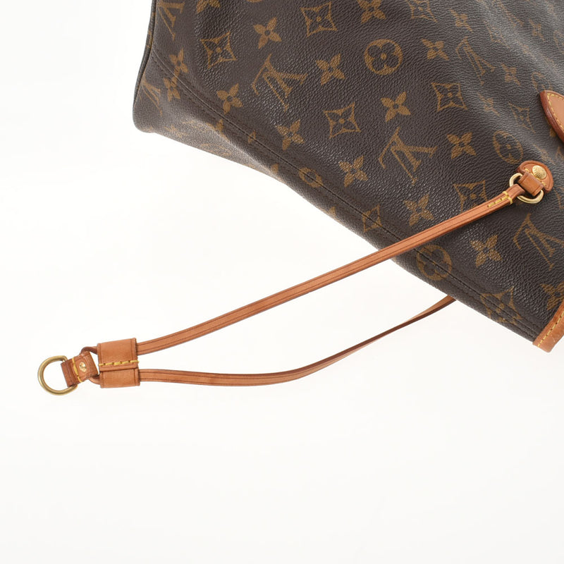 LOUIS VUITTON ルイヴィトン モノグラム ネヴァーフル MM 旧型 ブラウン M40156 ユニセックス モノグラムキャンバス トートバッグ Bランク 中古 銀蔵