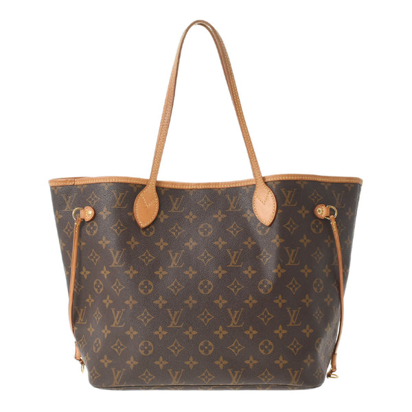 LOUIS VUITTON Louis Vuitton Monogram Never Full MM Old Brown M40156 Unisex Monograph Tote Bag B Rank used Ginzo