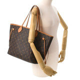 LOUIS VUITTON Louis Vuitton Monogram Never Full MM Old Brown M40156 Unisex Monograph Tote Bag B Rank used Ginzo