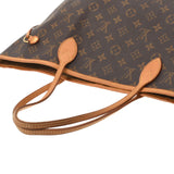 LOUIS VUITTON Louis Vuitton Monogram Never Full MM Old Brown M40156 Unisex Monograph Tote Bag B Rank used Ginzo