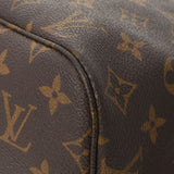 LOUIS VUITTON Louis Vuitton Monogram Never Full MM Old Brown M40156 Unisex Monograph Tote Bag B Rank used Ginzo