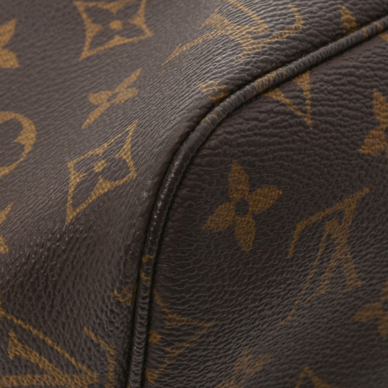 LOUIS VUITTON ルイヴィトン モノグラム ネヴァーフル MM 旧型 ブラウン M40156 ユニセックス モノグラムキャンバス トートバッグ Bランク 中古 銀蔵