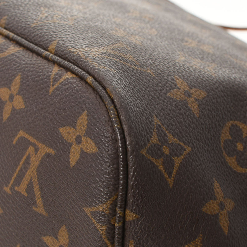 LOUIS VUITTON Louis Vuitton Monogram Never Full MM Old Brown M40156 Unisex Monograph Tote Bag B Rank used Ginzo