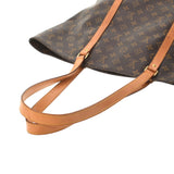 LOUIS VUITTON Louis Vuitton Monogram Sack Shopping Brown M51108 Unisex Monogram Canvas Tote Bag B Rank used Ginzo