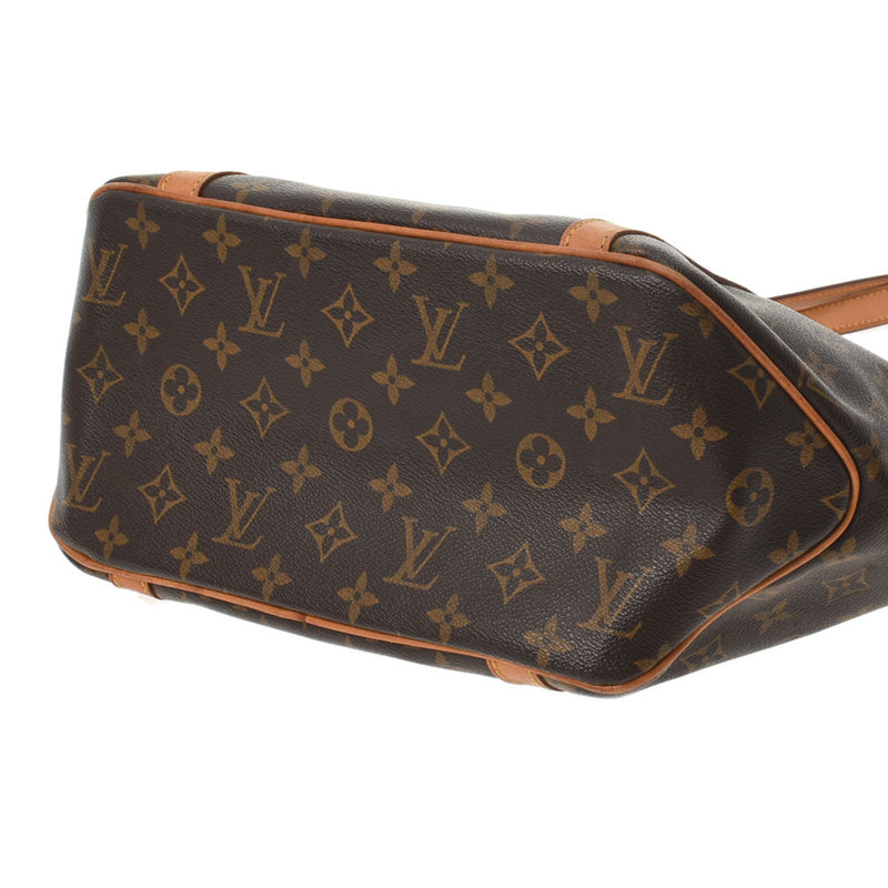 LOUIS VUITTON Louis Vuitton Monogram Sack Shopping Brown M51108 Unisex Monogram Canvas Tote Bag B Rank used Ginzo