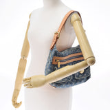 LOUIS VUITTON ルイヴィトン モノグラムデニム バギーPM 青 M95049 レディース デニム ショルダーバッグ Bランク 中古 銀蔵