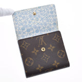 LOUIS VUITTON Louis Vuitton Monogram Portofoyilles Violes M60236 Unisex Monogram Canvas Tranque Wallet AB Rank Used Ginzo