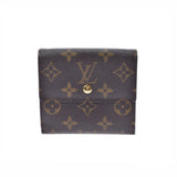 路易威顿路易·维顿（Louis Vuitton）路易·威登（Louis Vuitton）会标portofoyilles vileles M60236女用式字母帆布tranque tranque钱包ab rank rank二手ginzo