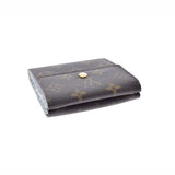 路易威顿路易·维顿（Louis Vuitton）路易·威登（Louis Vuitton）会标portofoyilles vileles M60236女用式字母帆布tranque tranque钱包ab rank rank二手ginzo