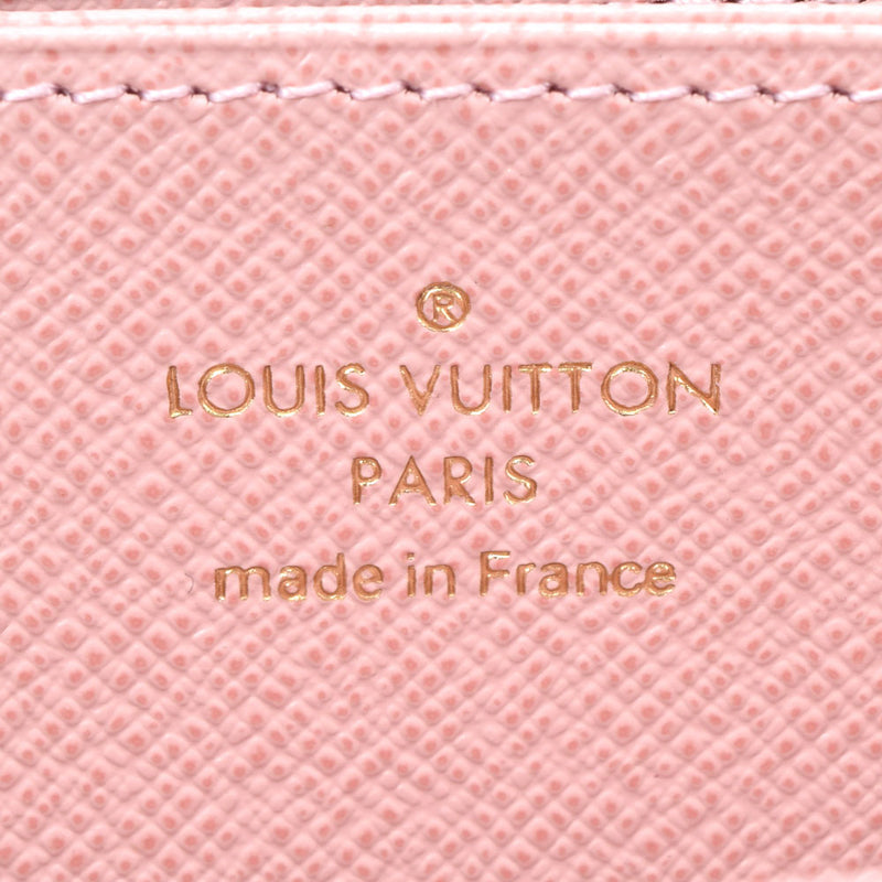 LOUIS VUITTON Louis Vuitton Monogram Zippy Wallet Rose Ballerine M41894 Ladies Monogram Canvas Wallet Unused Ginzo
