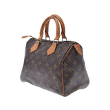 LOUIS VUITTON ルイヴィトン モノグラム スピーディ25 ブラウン M41528 レディース モノグラムキャンバス ハンドバッグ Bランク 中古 銀蔵