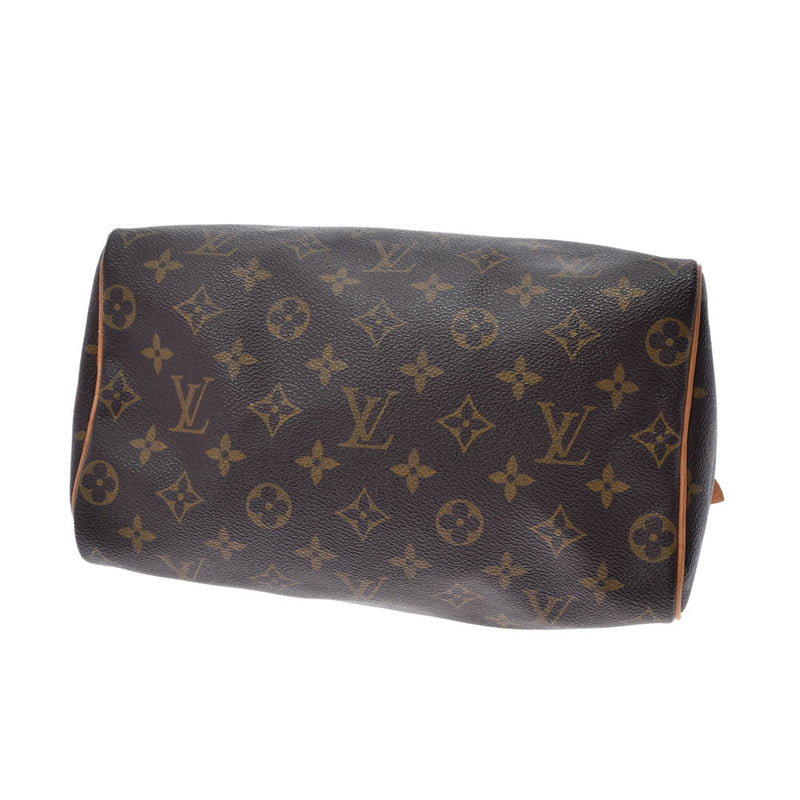 LOUIS VUITTON ルイヴィトン モノグラム スピーディ25 ブラウン M41528 レディース モノグラムキャンバス ハンドバッグ Bランク 中古 銀蔵