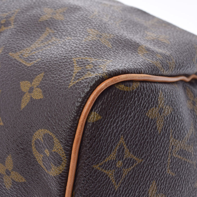 LOUIS VUITTON Louis Vuitton Monogram Speedy 25 Brown M41528 Ladies Monogram Canvas Handbag B Rank used Ginzo