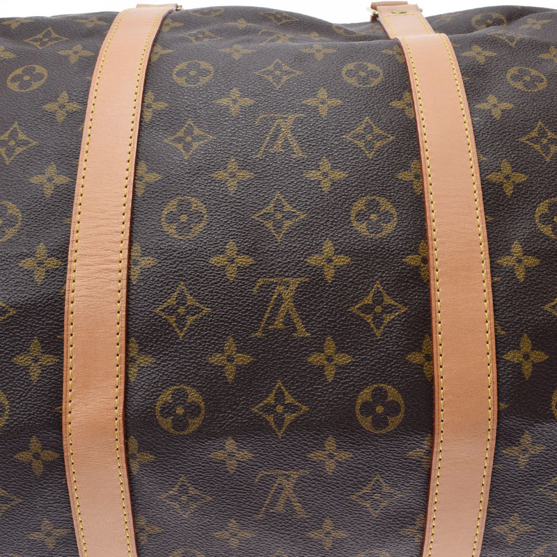 路易威顿路易·维顿（Louis Vuitton）会标kepol 60棕色M41422女用式字母图帆布波士顿袋ab rank rank二手ginzo