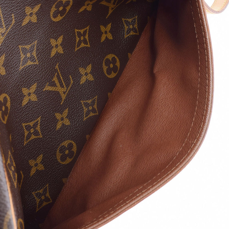 路易威顿路易斯·威登（Louis Vuitton）会标trocadero 27棕色M51274女用式字母帆布肩袋ab ab等级二手ginzo