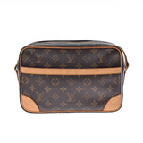 LOUIS VUITTON ルイヴィトン モノグラム トロカデロ27 ブラウン M51274 ユニセックス モノグラムキャンバス ショルダーバッグ ABランク 中古 銀蔵