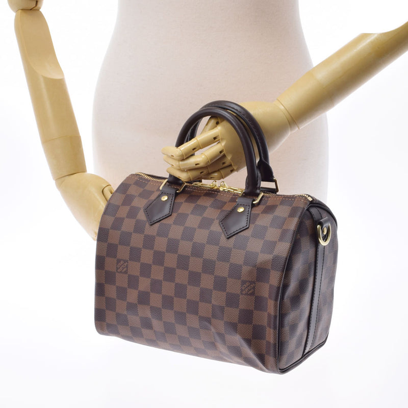 路易·威登（Louis Vuitton）路易·威登（Louis Vuitton）达米尔（Damier）快速班德里尔（25）2way棕色N41368男女cambus cambus手提包未使用的金佐（Ginzo）